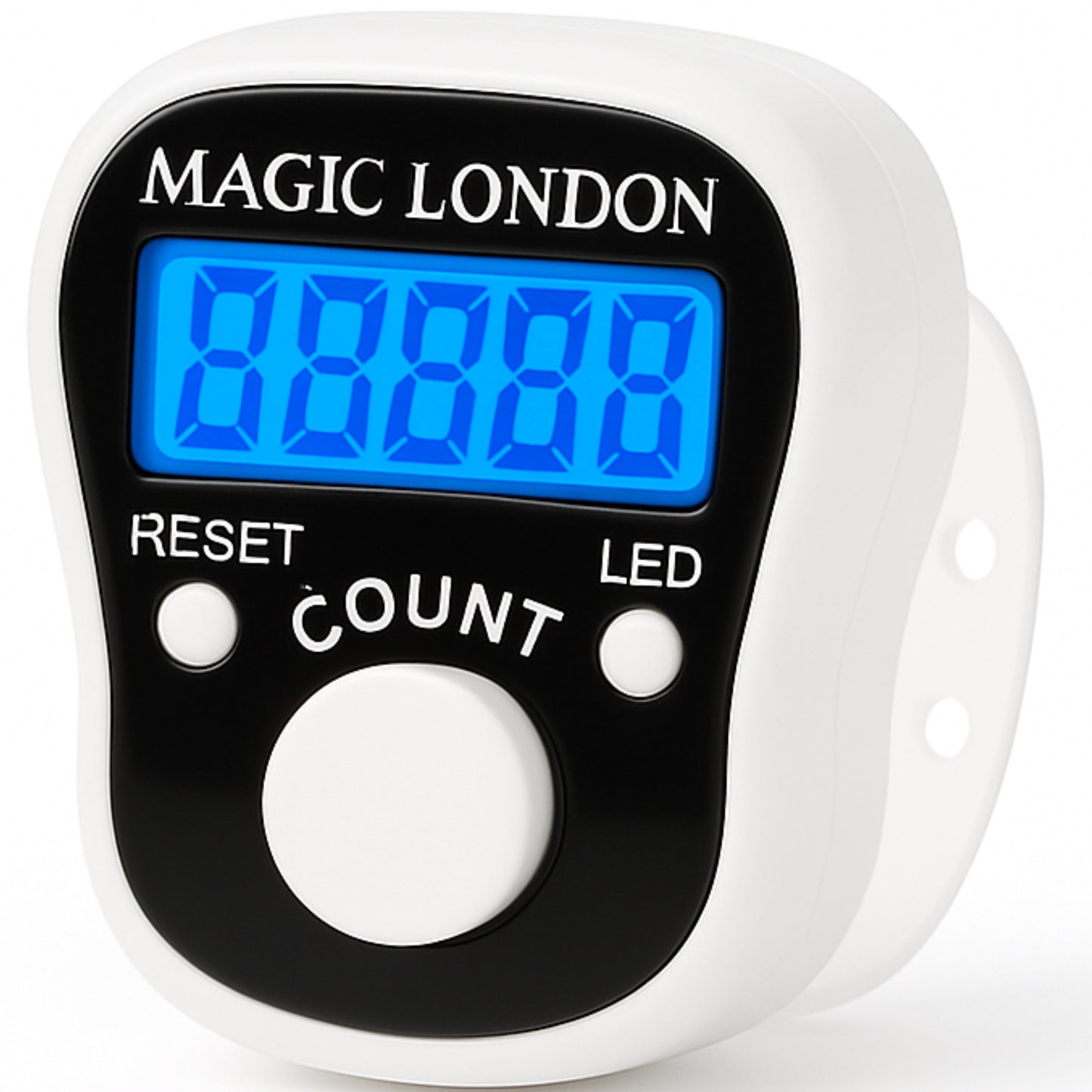 Magic London Digital LED Finger Tally Counter – Clicker for Prayer, Gym, or Inventory