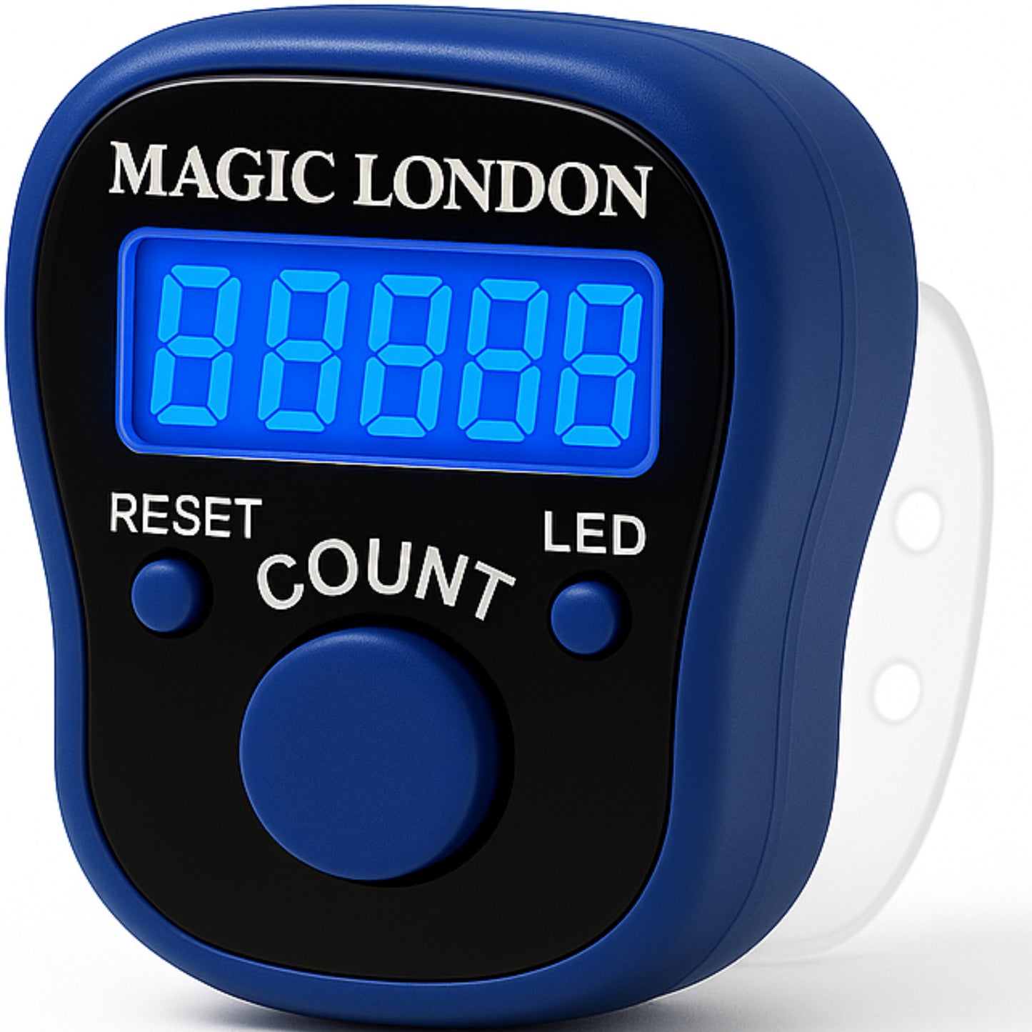 Magic London Digital LED Finger Tally Counter – Clicker for Prayer, Gym, or Inventory