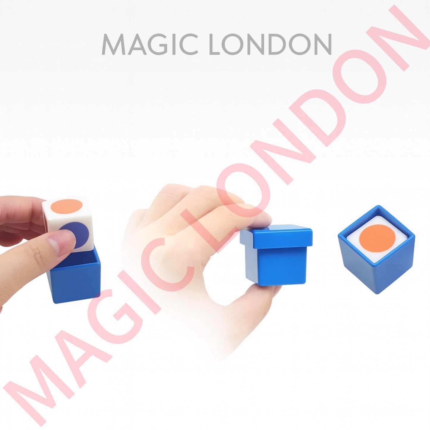 Magician's Color Vision Illusion Colour Prediction Box Magic Trick Random Colour
