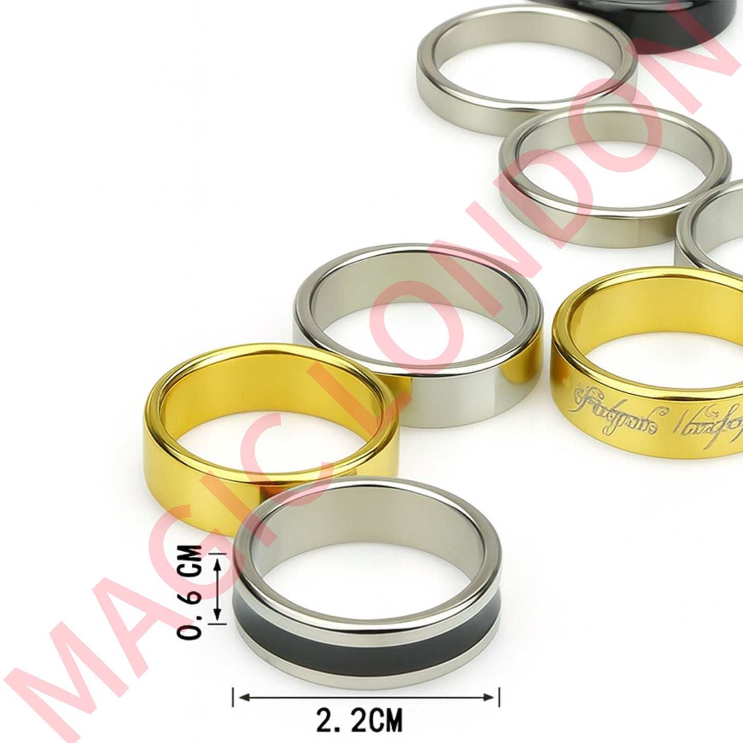 Magic Prop Magnetic Ring For Magician Magic Show Prop