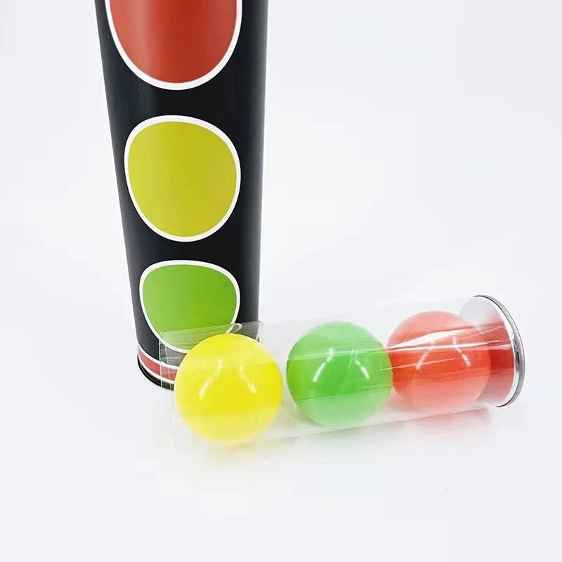 Close-Up Magic Illusion Trick with Plastic Traffic Lights Toy