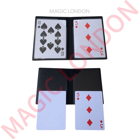 New Magic Optical Wallet Transfer Marks To Other Card Shift To Spade 10 trick