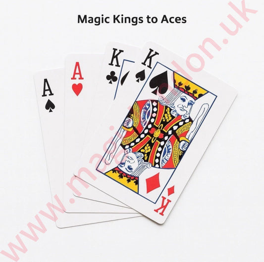 Brilliant Magic Trick Aces To Kings Classic Magic Card Trick
