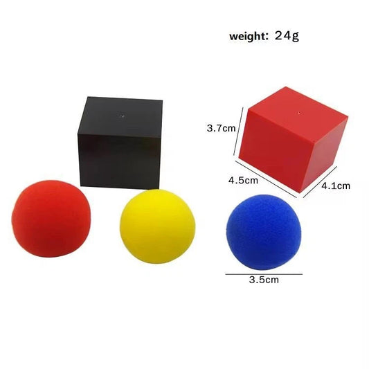 Inner and Outer Box Double Box Magic Trick Prop Toy for Magicians