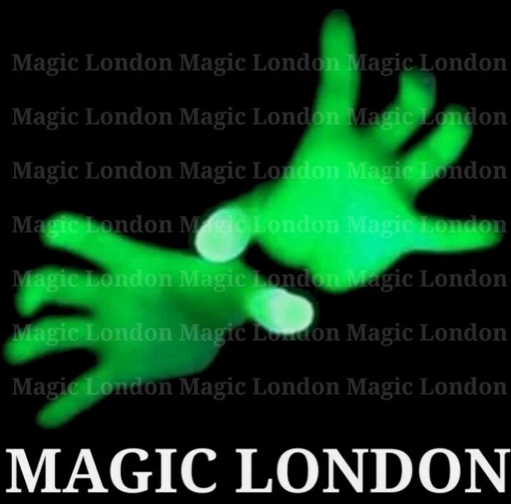 2× Light from Anywhere Magic Light up flashing thumbs trick appearing light
