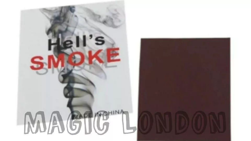 5 to 100 Hell's Smoke Close Up Street Magic Trick - UK Stock from Magic London