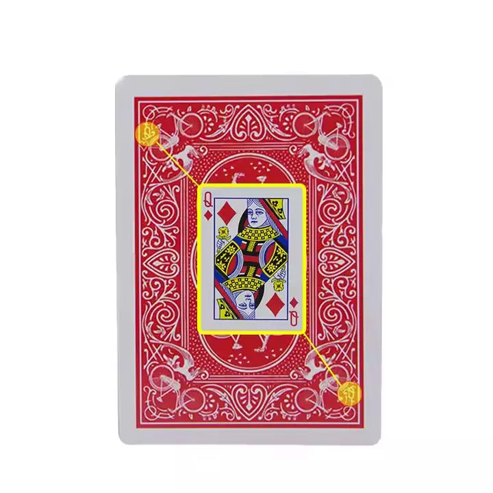 Brilliant Magic Magic Reading Playing Cards Deck Trick Mind-Blowing Marked Cards